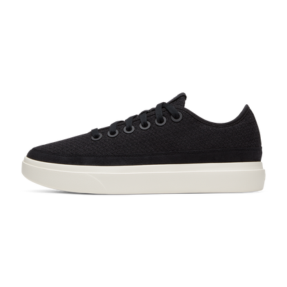Men's Wool Piper Go - Natural Black (Natural White Sole)