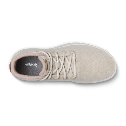 Men's Wool Runner-up Mizzle - Stony Cream (Natural White Sole)