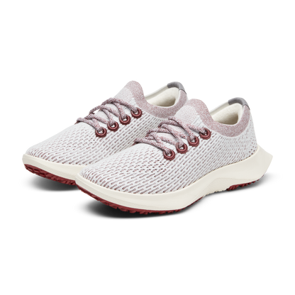 Men's Tree Dasher 2 - Blizzard/Thunder Red (Natural White Sole)