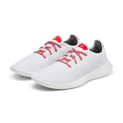 Men's Tree Runner - Blizzard/Bold Red (Blizzard Sole)