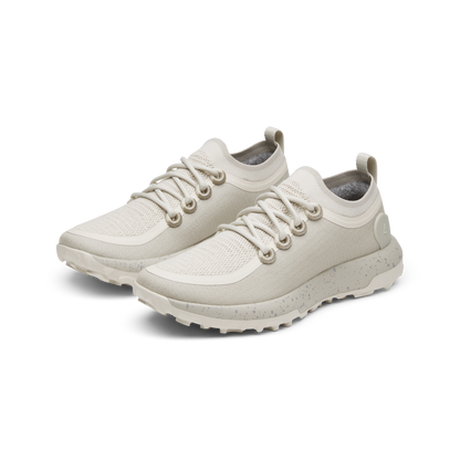 Men's Trail Runner - Weathered White (Weathered Grey Sole)
