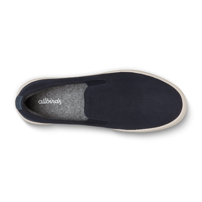 Men's Cruiser Slip On Corduroy - Dark Navy (Stony Cream Sole)