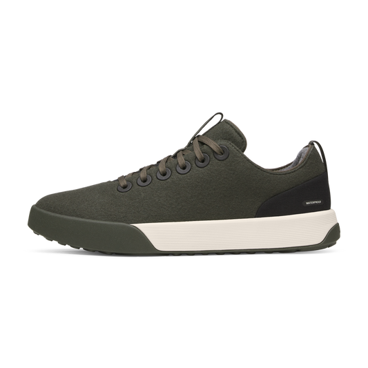 Men's Wool Cruiser Waterproof - Dark Jungle (Stony Cream Sole)