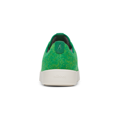 Men's Wool Cruiser - Kelly Green (Natural White Sole)