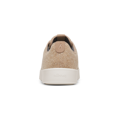 Men's Wool Cruiser - Light Tan (Natural White Sole)