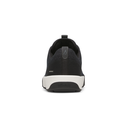 Women's Wool Cruiser Waterproof - Natural Black (Natural White Sole)