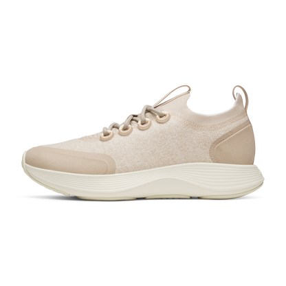 Men's Wool Strider - Rugged Beige (Natural White Sole)