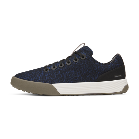Men's Wool Cruiser Waterproof - Royal Blue/Natural Black (Barely Grey Sole)