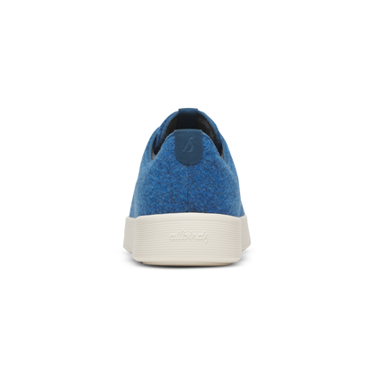 Men's Wool Cruiser - Sapphire Blue (Natural White Sole)
