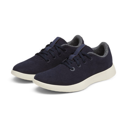 Men's Runner NZ Corduroy - Dark Navy (Stony Cream Sole)