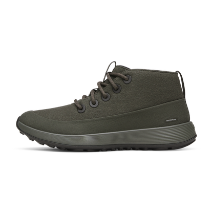 Men's Wool Runner NZ Mid Waterproof - Dark Jungle (Dark Jungle Sole)