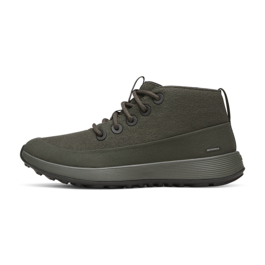 Men's Wool Runner NZ Mid Waterproof - Dark Jungle (Dark Jungle Sole)
