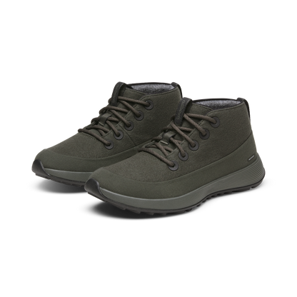 Men's Wool Runner NZ Mid Waterproof - Dark Jungle (Dark Jungle Sole)