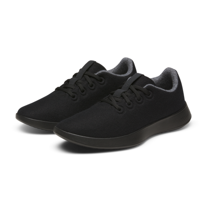 Men's Wool Runner NZ - Natural Black (Natural Black Sole)