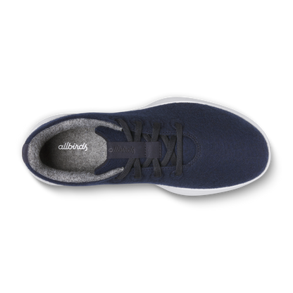 Men's Wool Runner NZ - Dark Navy (Blizzard Sole)