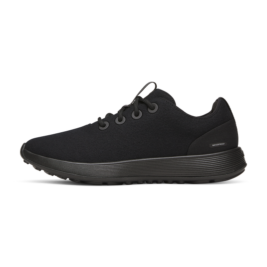 Men's Wool Runner NZ Waterproof - Natural Black (Natural Black Sole)