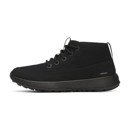 Women's Wool Runner NZ Mid Waterproof - Natural Black (Natural Black Sole)