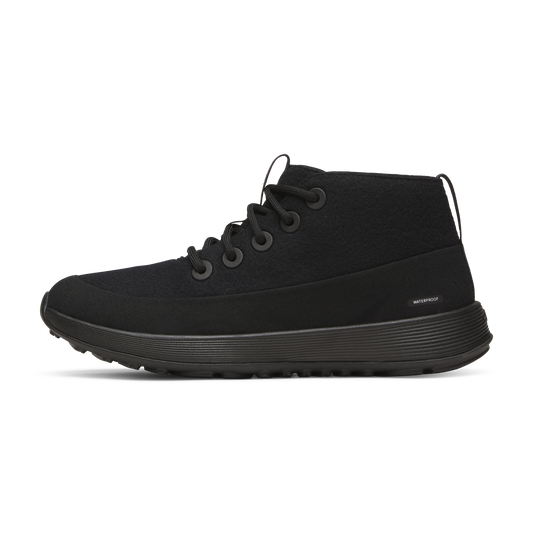 Women's Wool Runner NZ Mid Waterproof - Natural Black (Natural Black Sole)