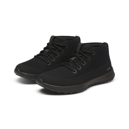 Women's Wool Runner NZ Mid Waterproof - Natural Black (Natural Black Sole)