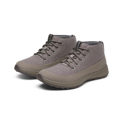 Women's Wool Runner NZ Mid Waterproof - Weathered Brown (Weathered Brown Sole)