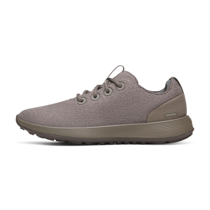 Men's Wool Runner NZ Waterproof - Weathered Brown (Weathered Brown Sole)