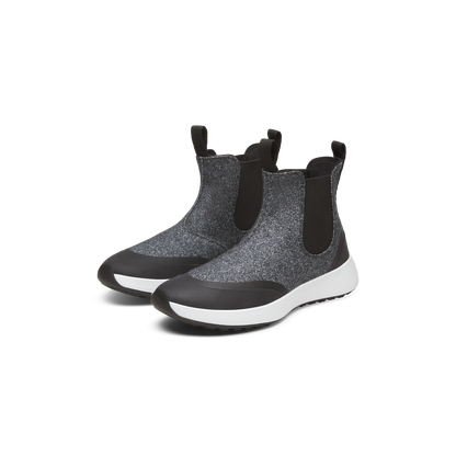 Men's Wool Runner Chelsea - Natural Grey (Light Grey Sole)