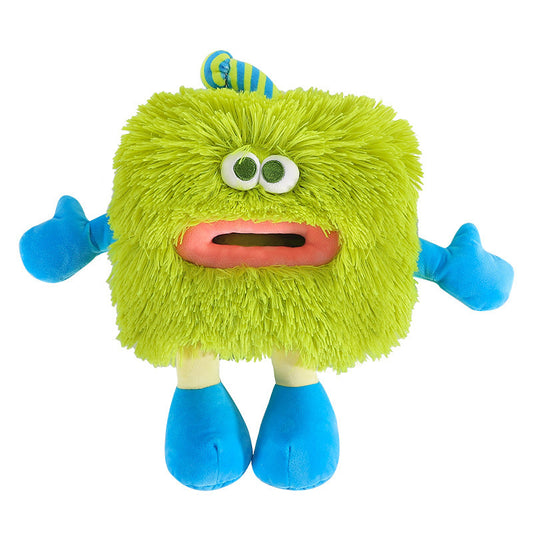 Cute Monster Plush Car Tissue Box – Creative Cartoon Tissue Holder for Car, Office, or Home